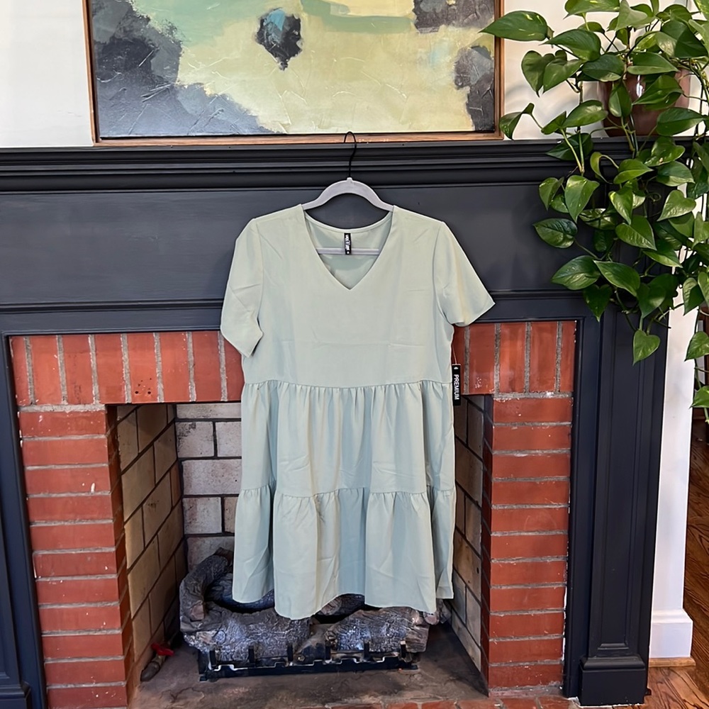 Lock & Love Women’s Summer Tunic Dress - Medium